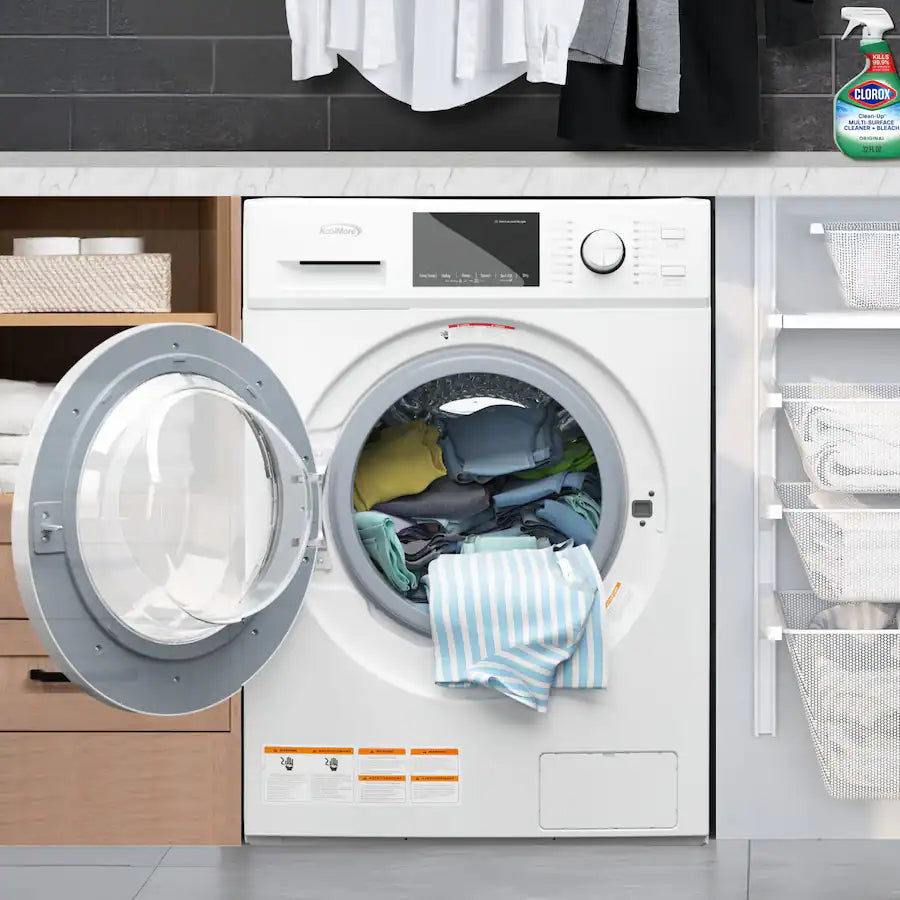 Koolmore - 2.7 cu. ft. All-in-One Washer & Dryer Combo, FLC-3CWH - White
