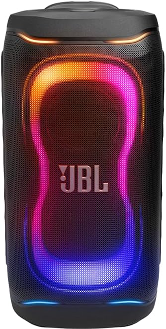 JBL PartyBox 330 Portable Party Speaker Bundle with Wireless Microphone System (Black)
