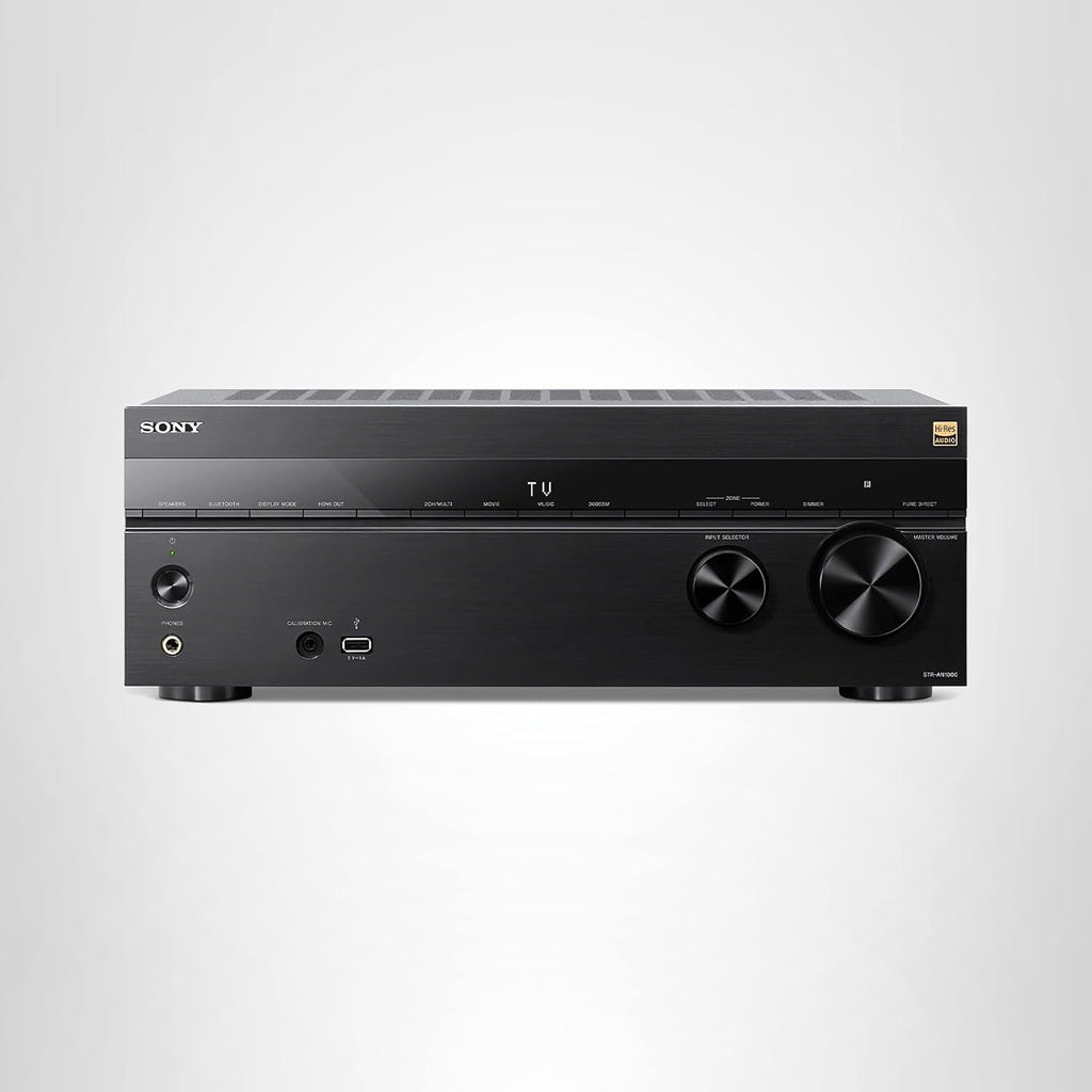 Sony STR-AN1000 7.2 CH Surround Sound Home Theater 8K A/V Receiver: