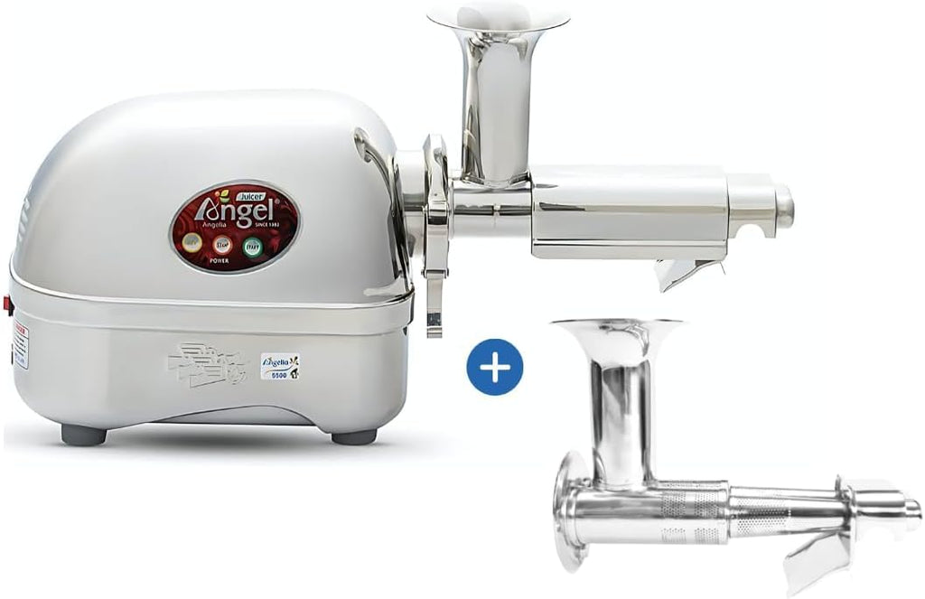 AG-5500SFH Stainless Steel Electric Juice Extractor, SUS-304 Food Grade, 3HP Grinding Force
