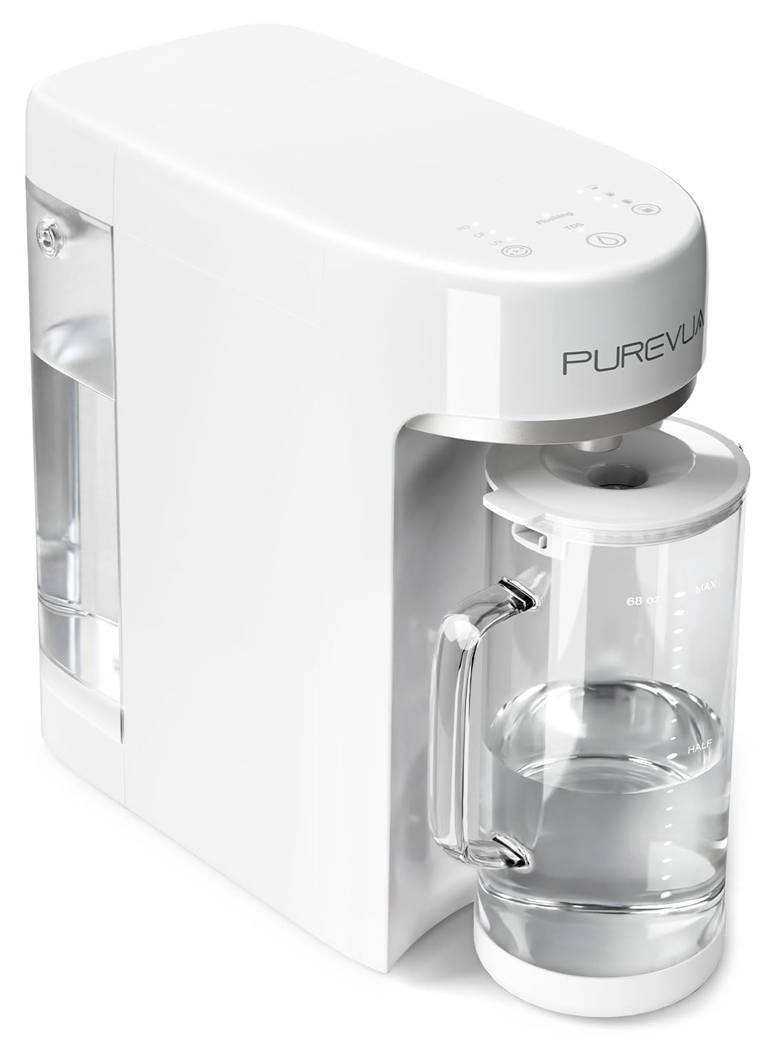 PR1-A Countertop UV Reverse Osmosis Water Filter System, 6 Stage RO Filtration Purifier