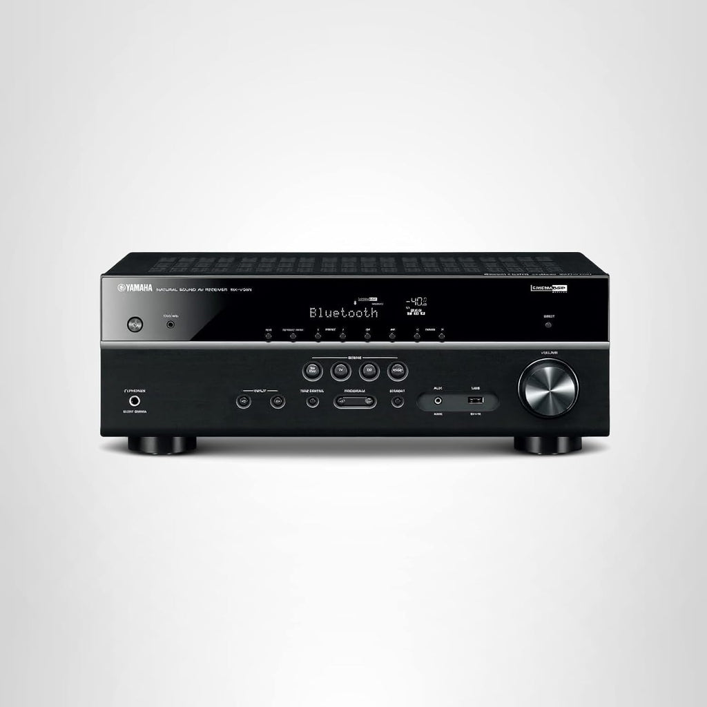 YAMAHA RX-V385 5.1-Channel 4K Ultra HD AV Receiver with Bluetooth