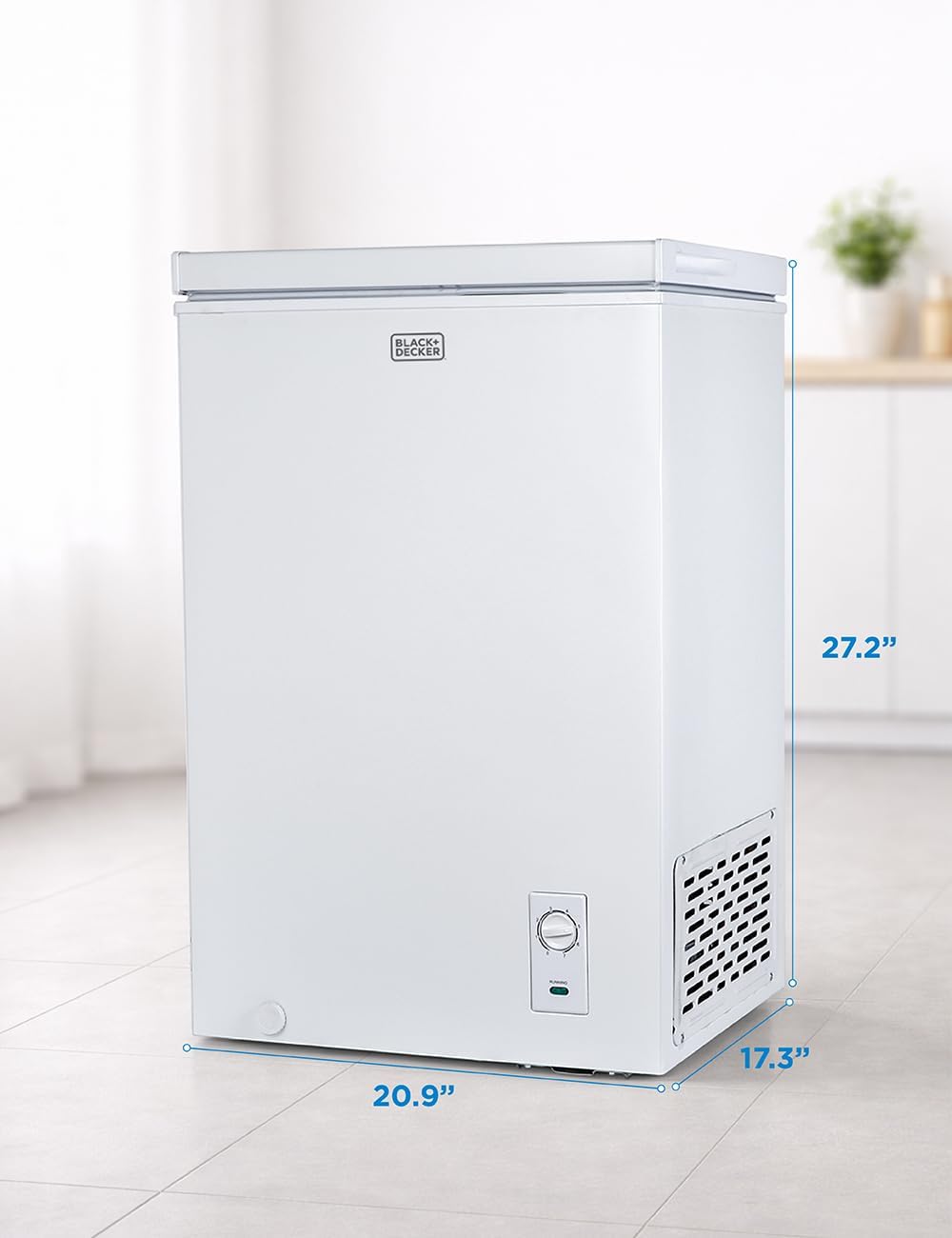 BLACK+DECKER 2.0 Cu. Ft. Compact Chest Freezer