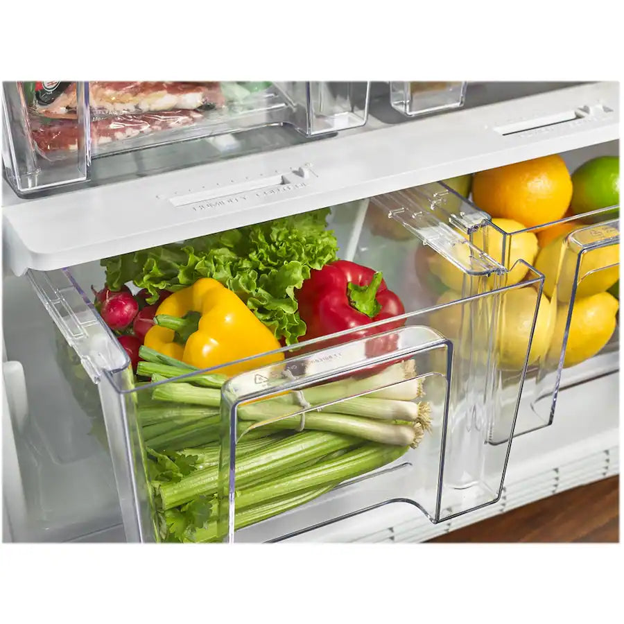 Whirlpool - 31 in. Wide 18 cu. ft. Refrigerator - White