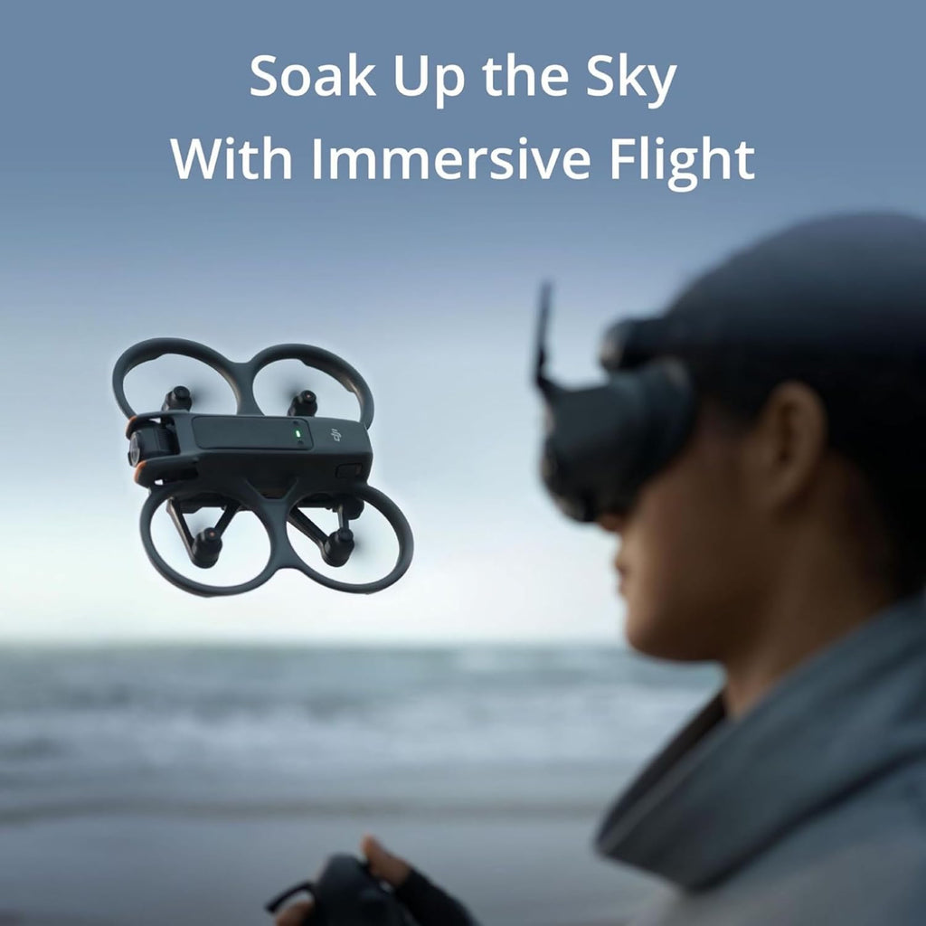 DJI Avata 2 Fly More Combo (1 Battery), FPV Drones with Camera for Adults 4K