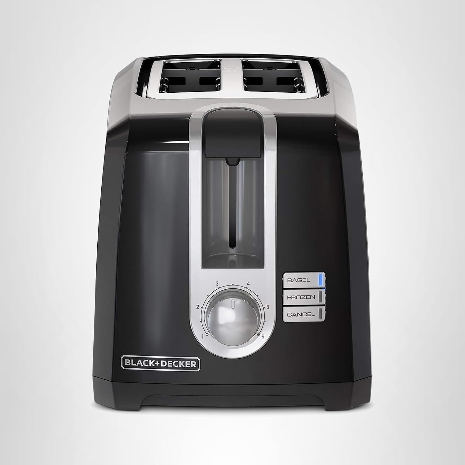 BLACK+DECKER 2-Slice Toaster, Extra Wide Slots for Bagels & Thick Bread