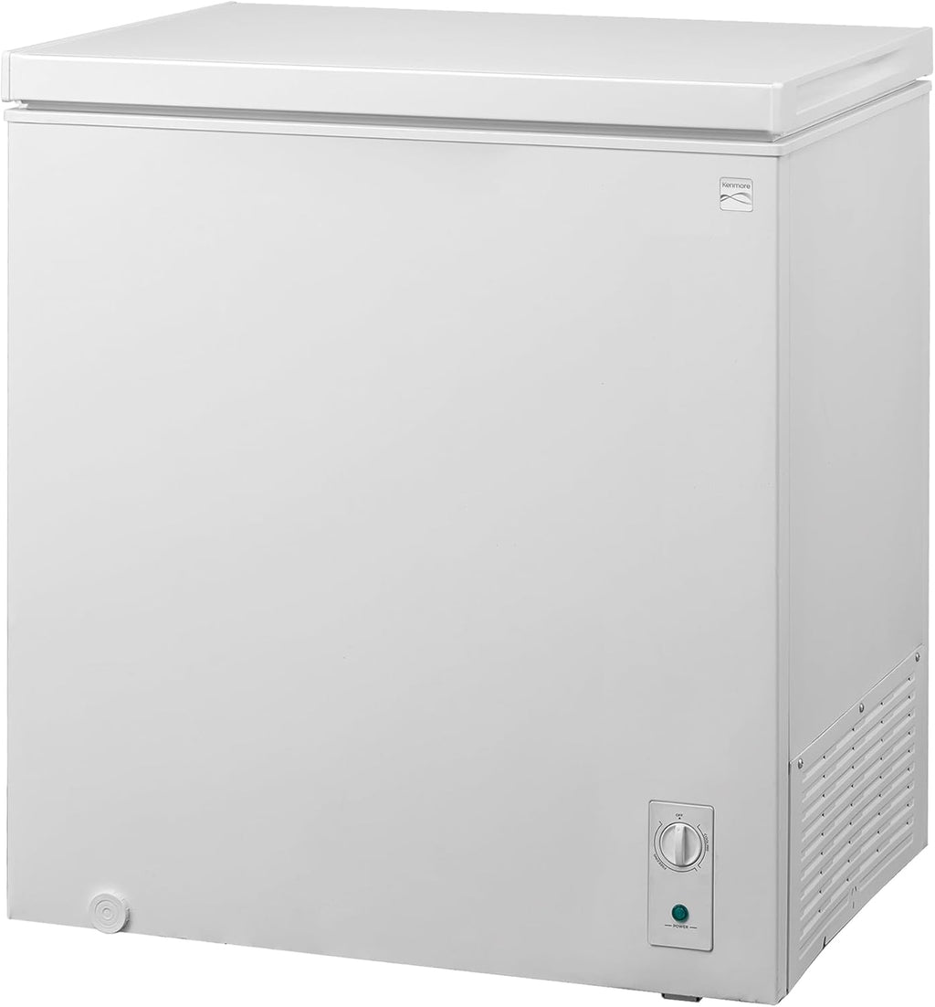 Kenmore Deep Freezer - Convertible Refrigerator/Chest Freezer, 1 Basket, Garage Ready