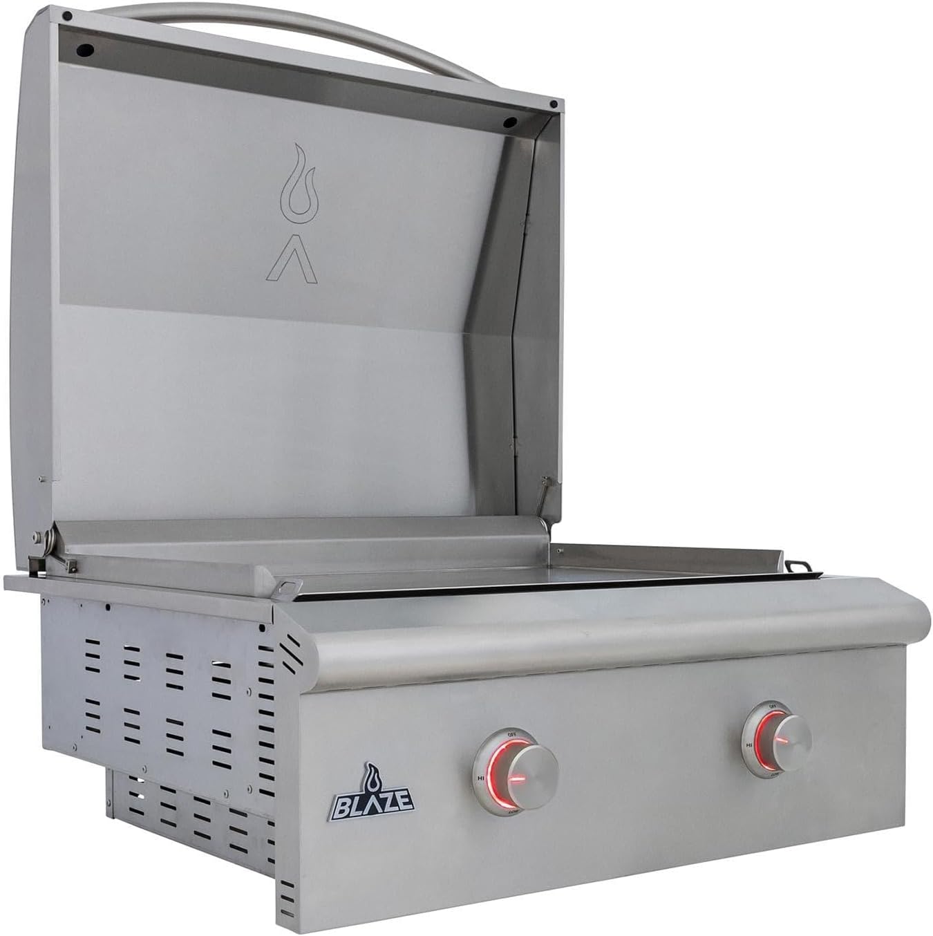 Blaze LTE+ 30-Inch Built-in Natural Gas Griddle – 304 Stainless Steel Outdoor