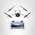 DJI Mini 3 (DJI RC), Lightweight 3x Mechanical Gimbal Drones with Camera