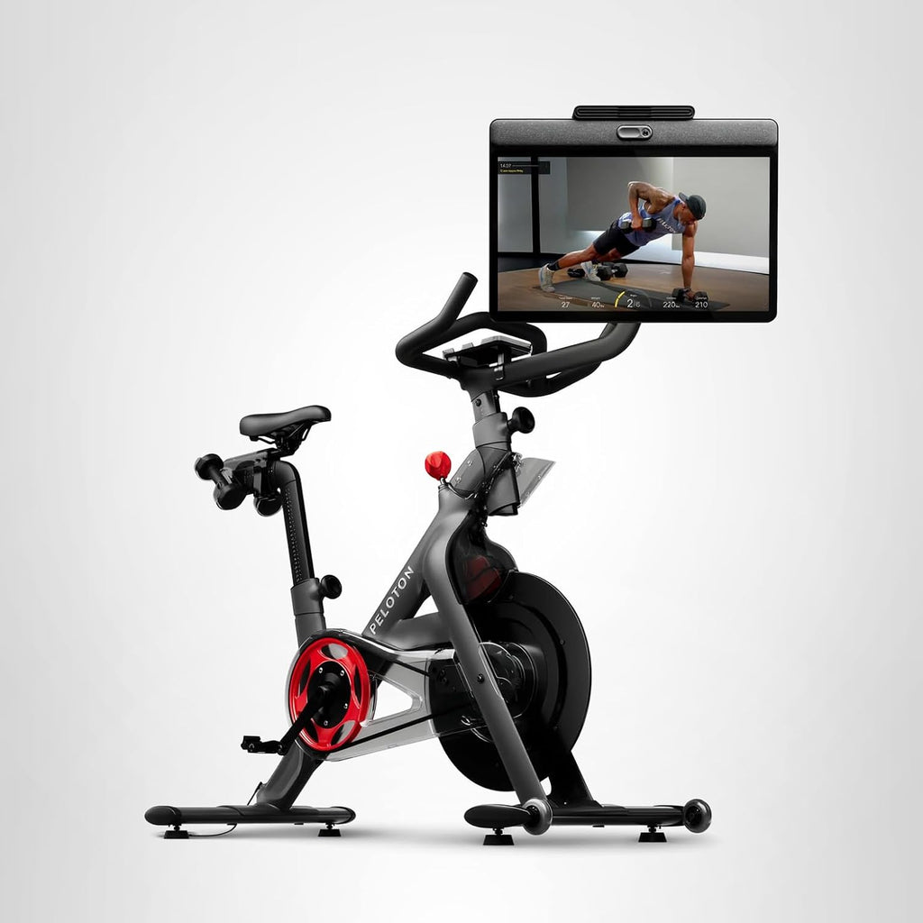 Peloton Exercise Bikes, Indoor Stationery Cross Training Bikes for Home Workouts, HD Swivel Screen