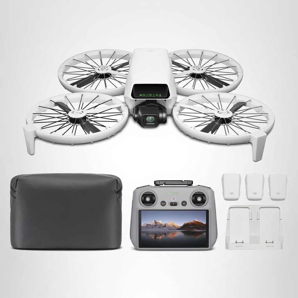 DJI Flip Fly More Combo With RC 2 Screen Remote Controller, Drone With 4K UHD Camera for Adults