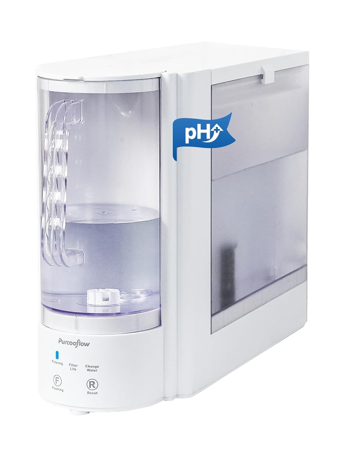Countertop Reverse Osmosis Water Filtration System, Alkaline, Compact Auto-Fill Dispenser for Home