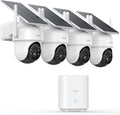 aosu Security Cameras Outdoor Wireless, 4 Cam-Kit, No Subscription Required