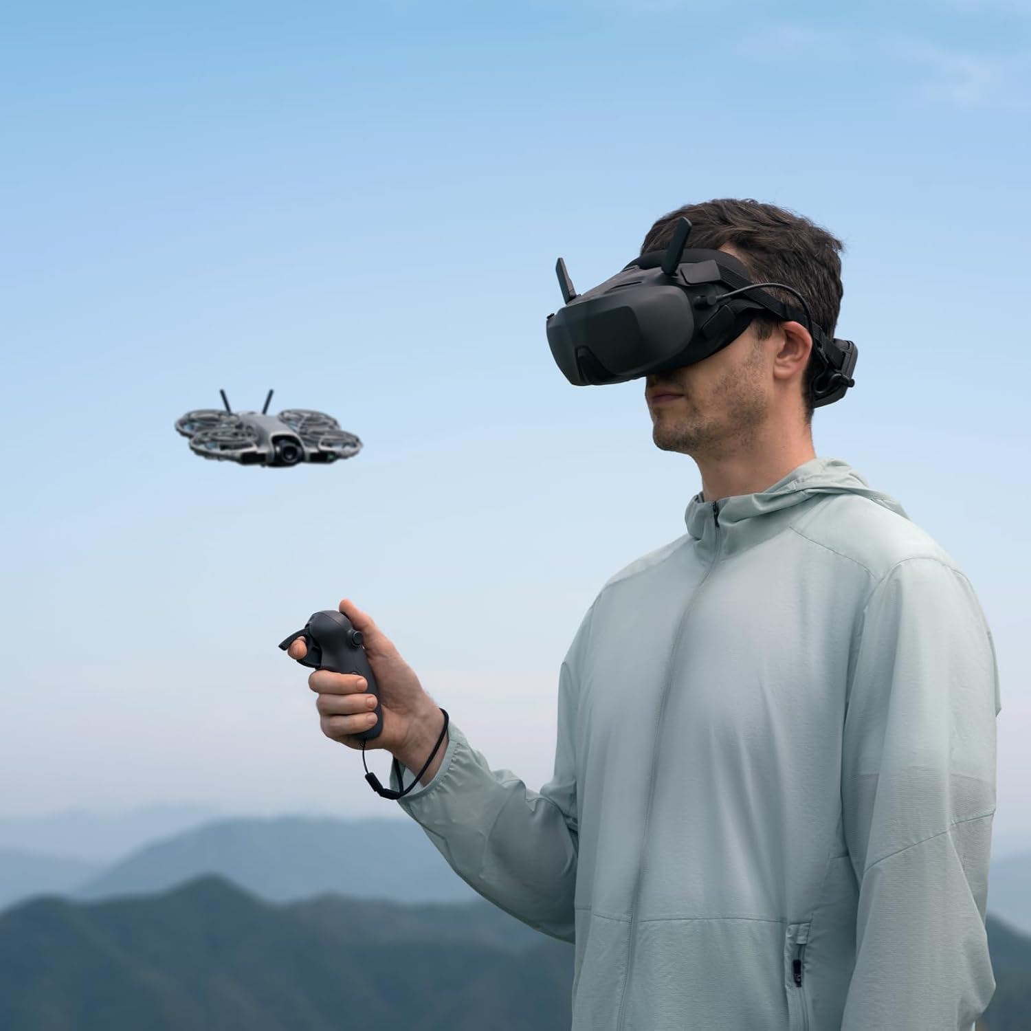 DJI Neo 2 Motion Fly More Combo With RC Motion 3 & Goggles N3, Stable Transmission With Digital Transceiver