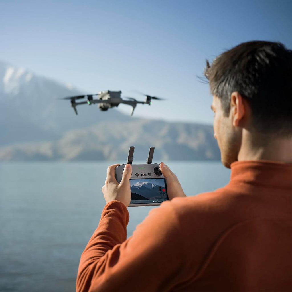 DJI Air 3S Fly More Combo (RC 2 Screen Remote Controller), Drone with 1" CMOS Wide-Angle & Medium Tele Camera for Adults, 4K/60fps