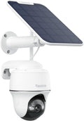 REOLINK Security Cameras Wireless Outdoor, Pan Tilt Solar Powered, 5MP 2K+ Color Night