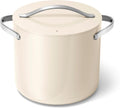 Caraway Stock Pot - 12 Qt Ceramic Coated With Lid