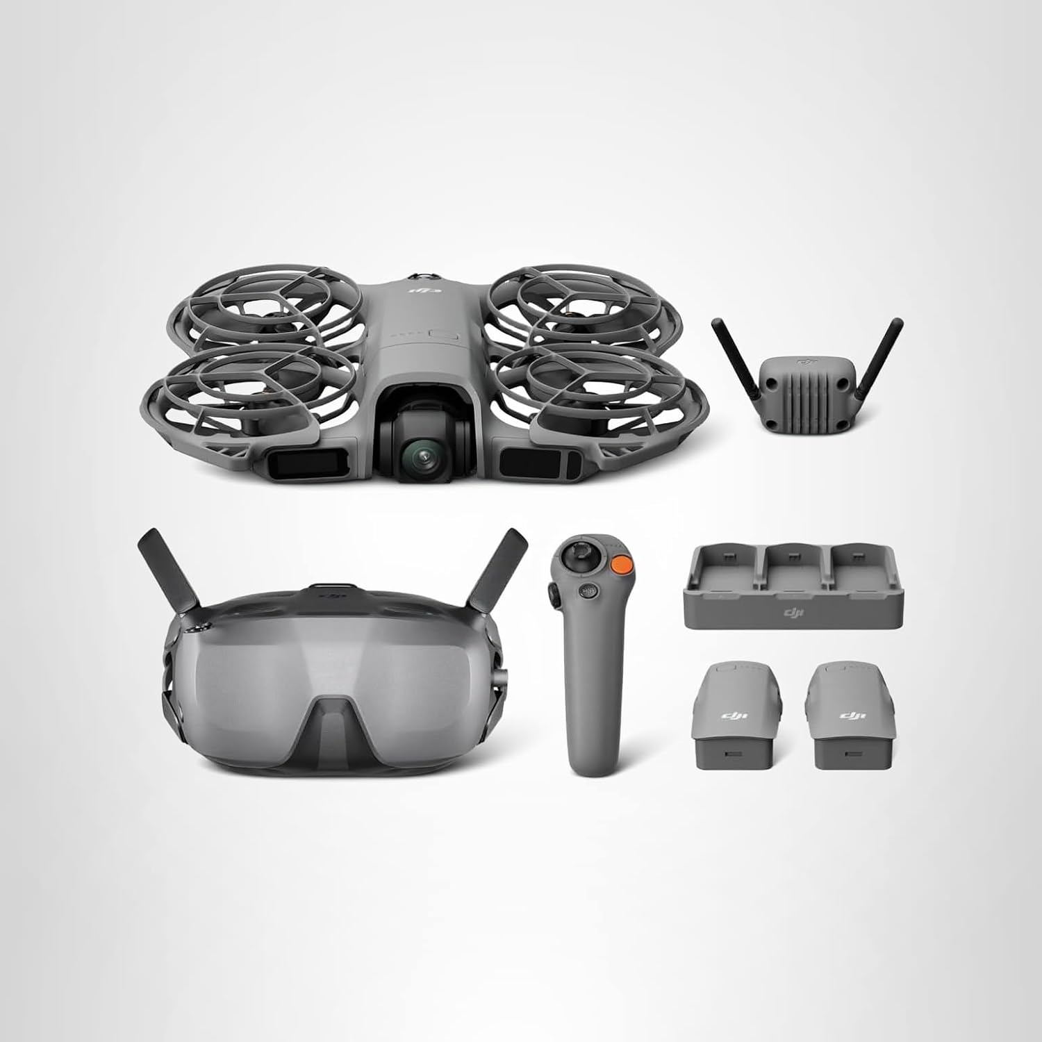 DJI Neo 2 Motion Fly More Combo With RC Motion 3 & Goggles N3, Stable Transmission With Digital Transceiver