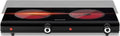 Infrared Double Burner Electric Cooktop - 1800W Portable Stove