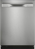 Frigidaire - Gallery 24" Top Control Built-In Stainless Steel Tub Dishwasher with CleanBoost Technology, 47 dBA - Stainless Steel