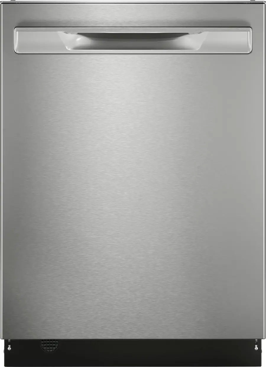 Frigidaire - Gallery 24" Top Control Built-In Stainless Steel Tub Dishwasher with CleanBoost Technology, 47 dBA - Stainless Steel