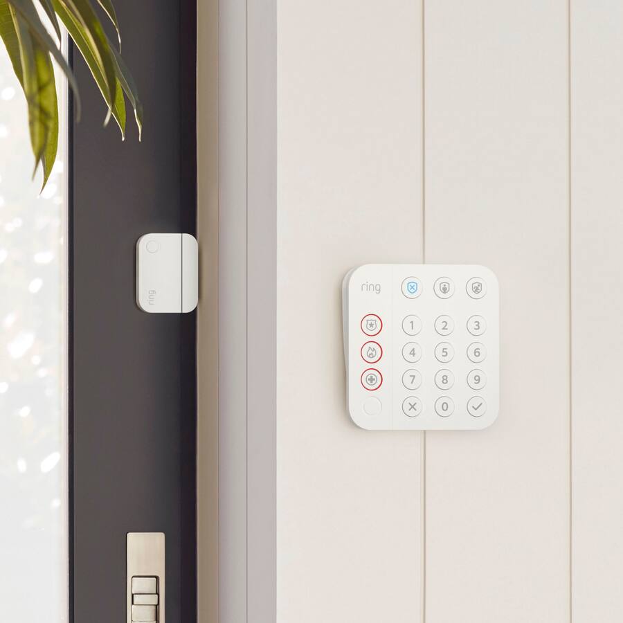 Ring - Alarm Security Kit 9-Piece (2nd Gen) - White