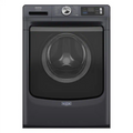 Maytag - 5.0 Cu. Ft. High-Efficiency Smart Front Load Washer with Steam and Pet Pro System - Midnight Steel