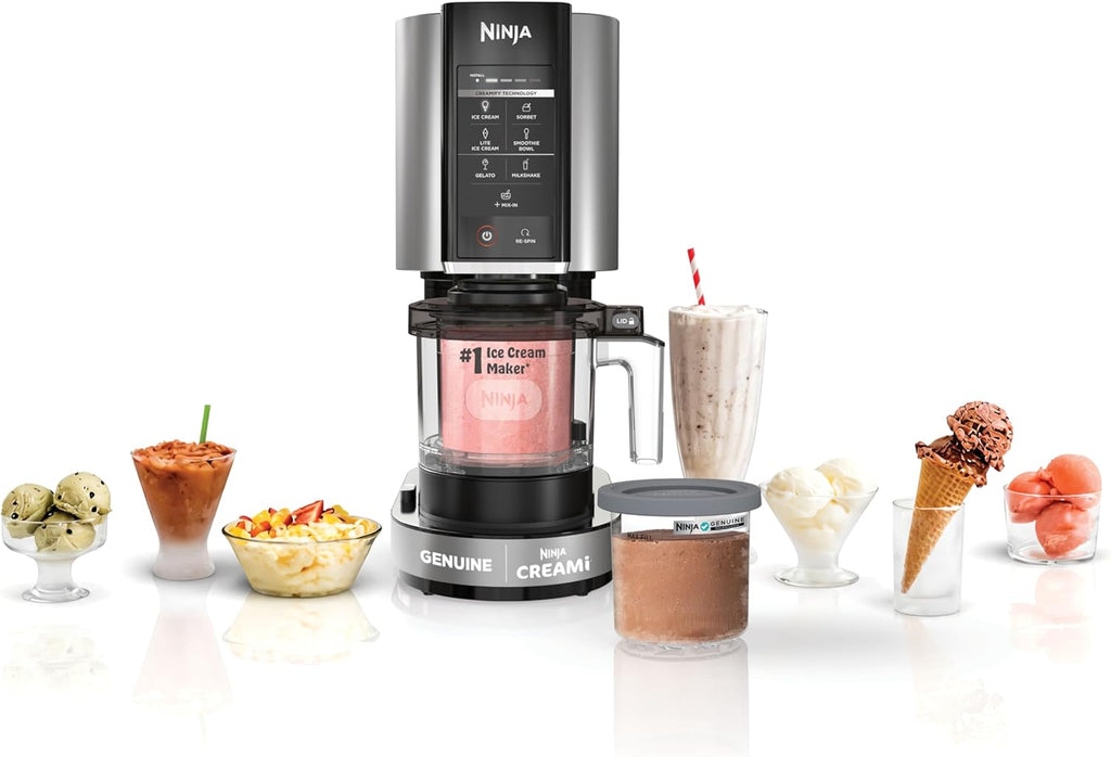 Ninja NC301 CREAMi Ice Cream Maker, for Gelato, Mix-ins
