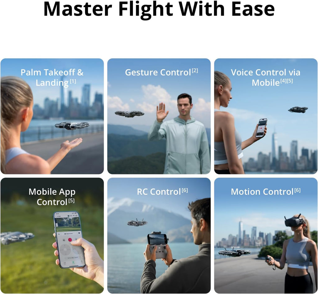 DJI Neo 2 (Drone Only), Lightweight & Foldable 4K Drone With Camera, Palm Takeoff & Landing