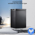 Kismile 3.2 Cubic Feet Chest Freezer with 2 Removable Basket