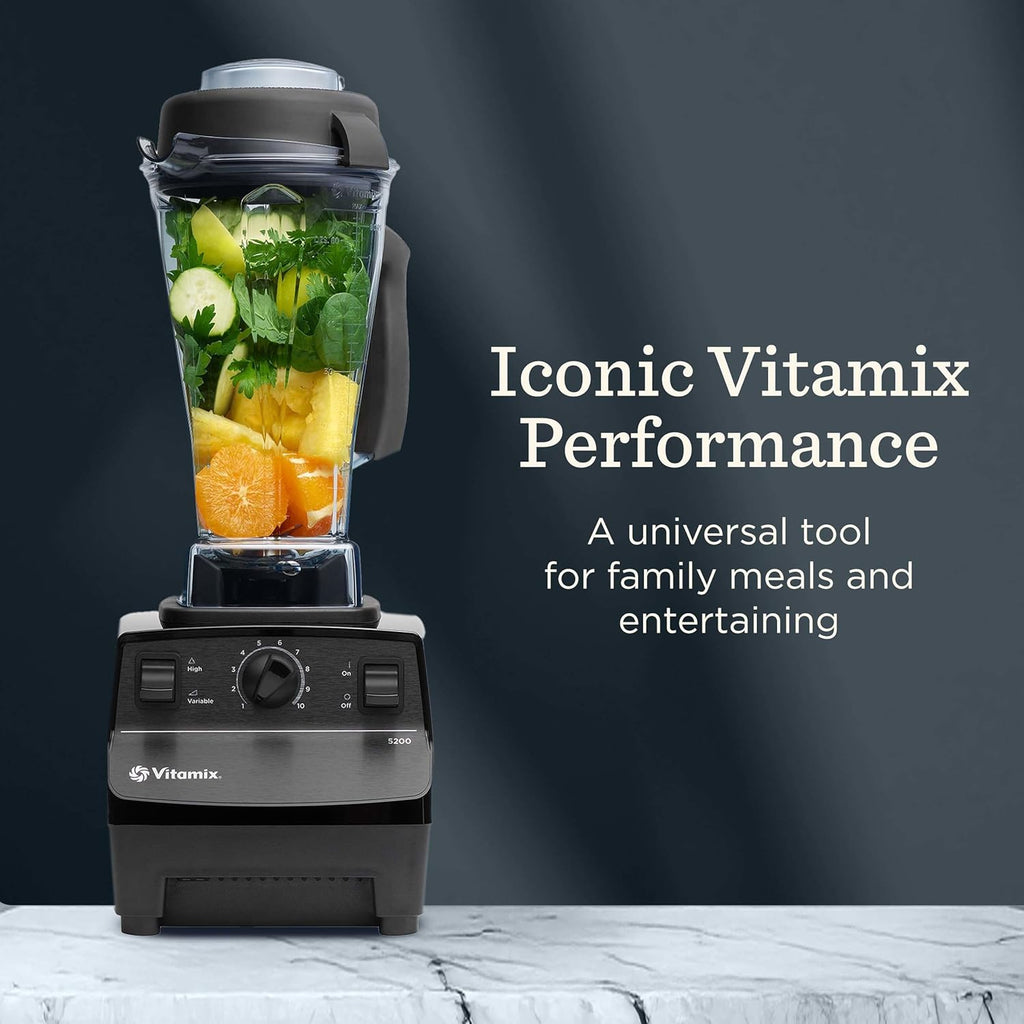 Vitamix 5200 Blender, Professional-Grade Blender for Smoothies, Soups, Ice Cream and More