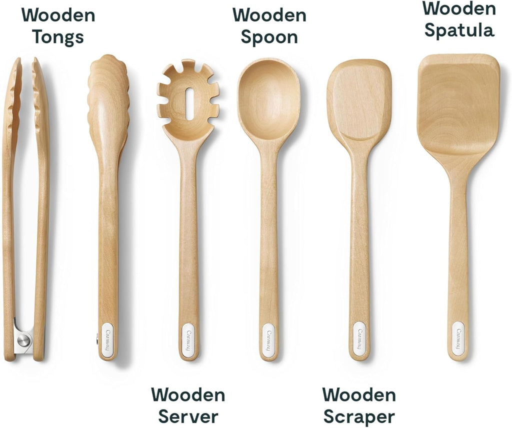 Caraway Wooden Utensil Set - 5 Piece