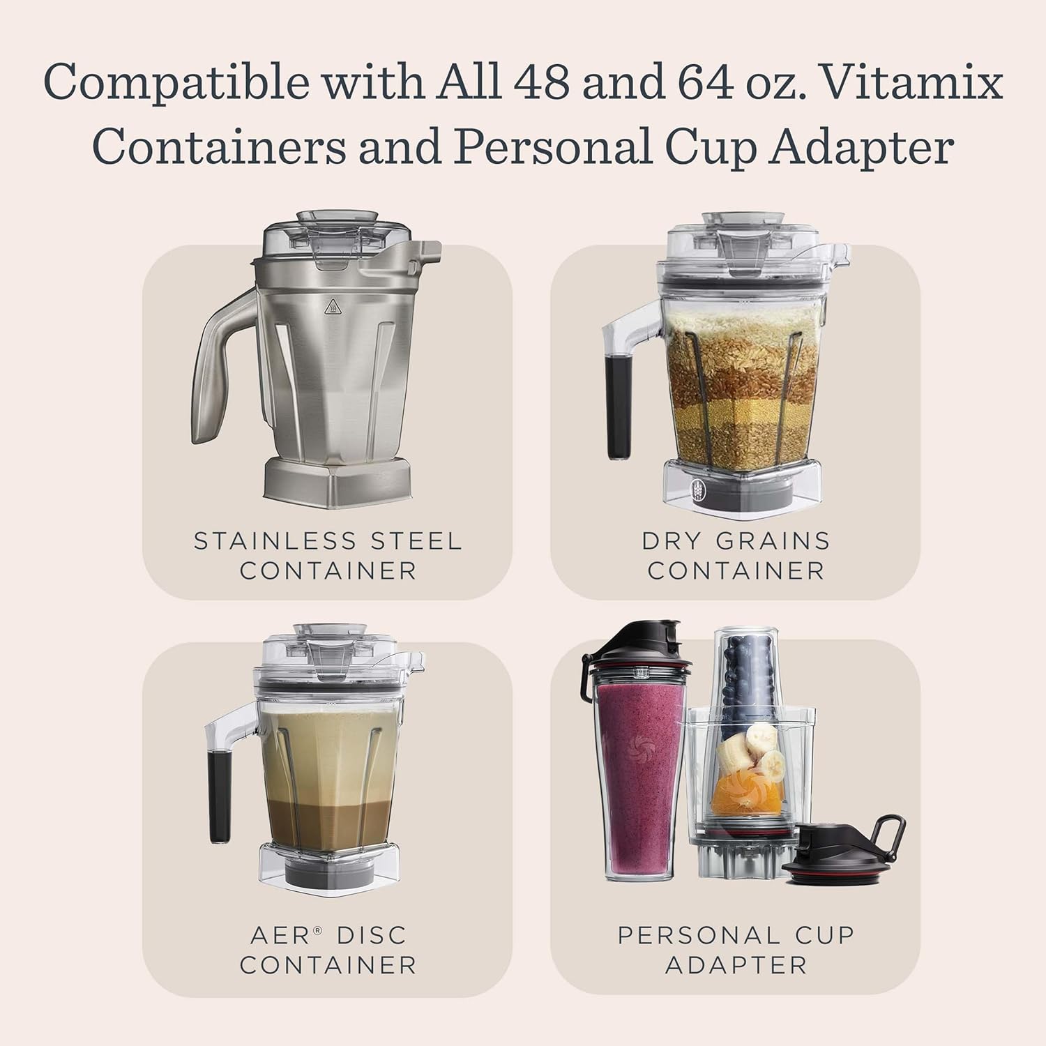 Vitamix 5200 Blender, Professional-Grade Blender for Smoothies, Soups, Ice Cream and More