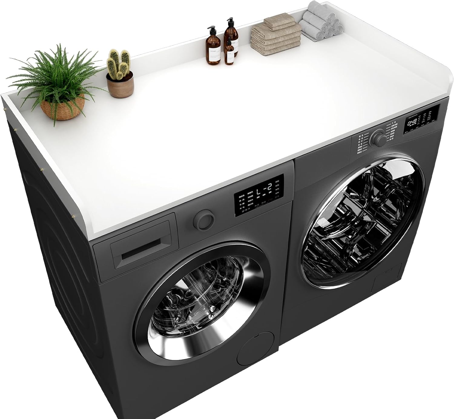 Washer Dryer Countertop, 27.5 x 54 Inch Washer and Dryer Countertop for Laundry Room