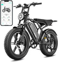 TST Electric Bike for Adults, 1500W Peak Motor 60 Miles Fat Tire Ebike with 48V 15Ah