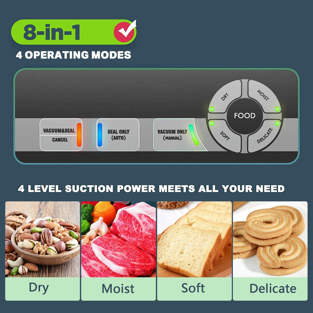 POTANE Precision Vacuum Sealer Machine, Powerful Pro Vacuum Food