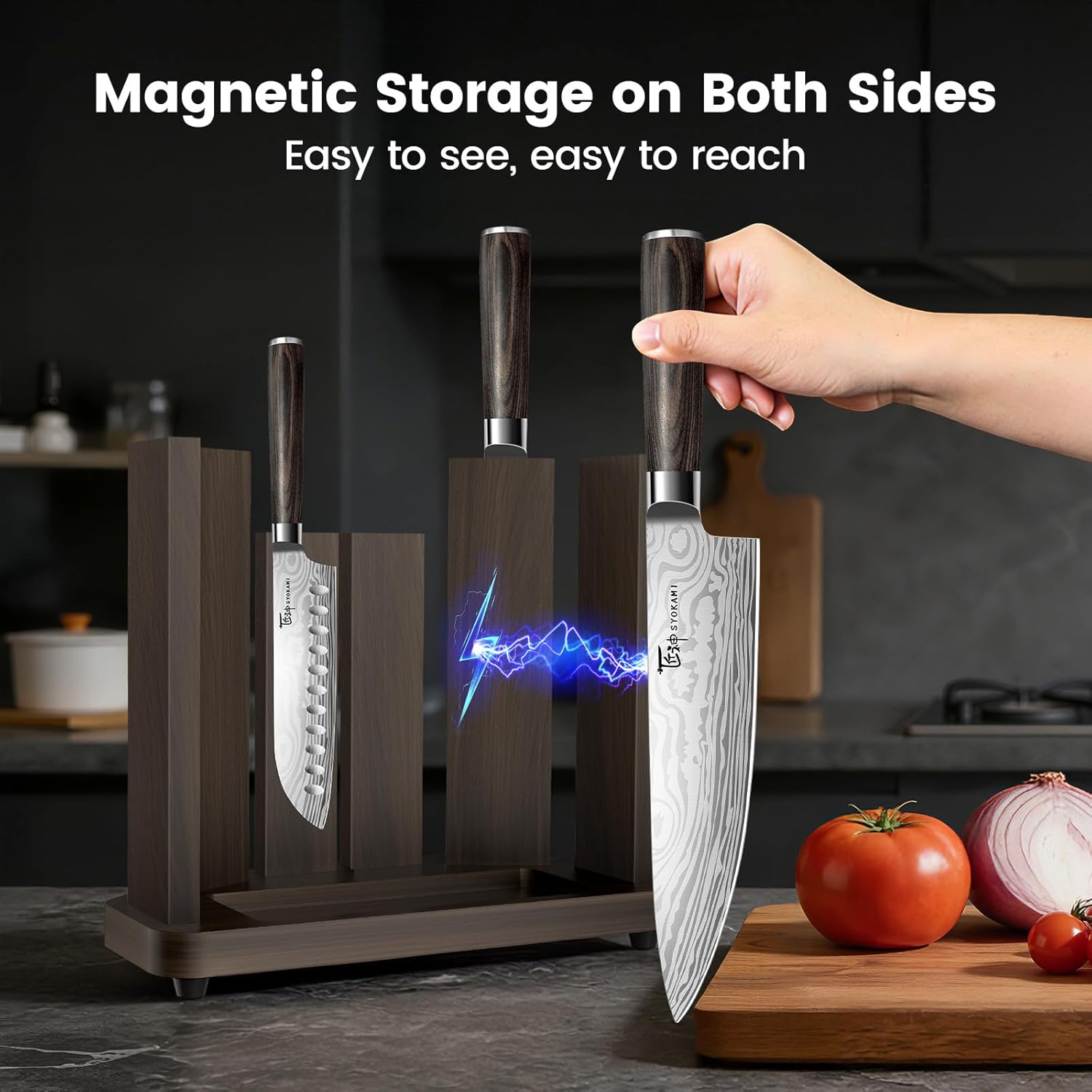 15-Piece Kitchen Knife Set