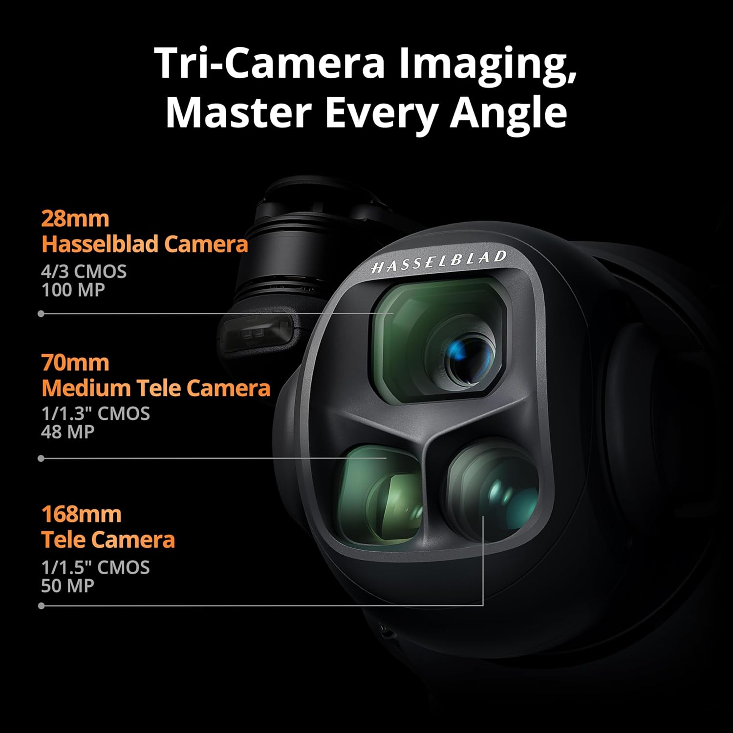 DJI Mavic 4 Pro 512GB Creator Combo with RC Pro 2, Flagship Tri-Camera Drone with 100MP 4/3 CMOS