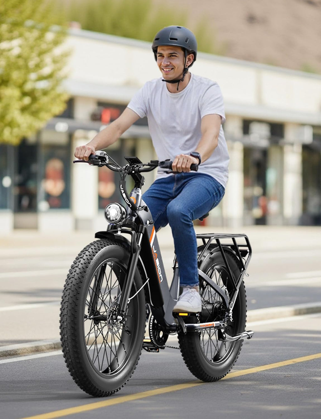 Jasion Thunder/PRO/ST Electric Bike,2000W/1800W Peak Ebikes for Adults,26''Fat Tire Best Ebike for Men