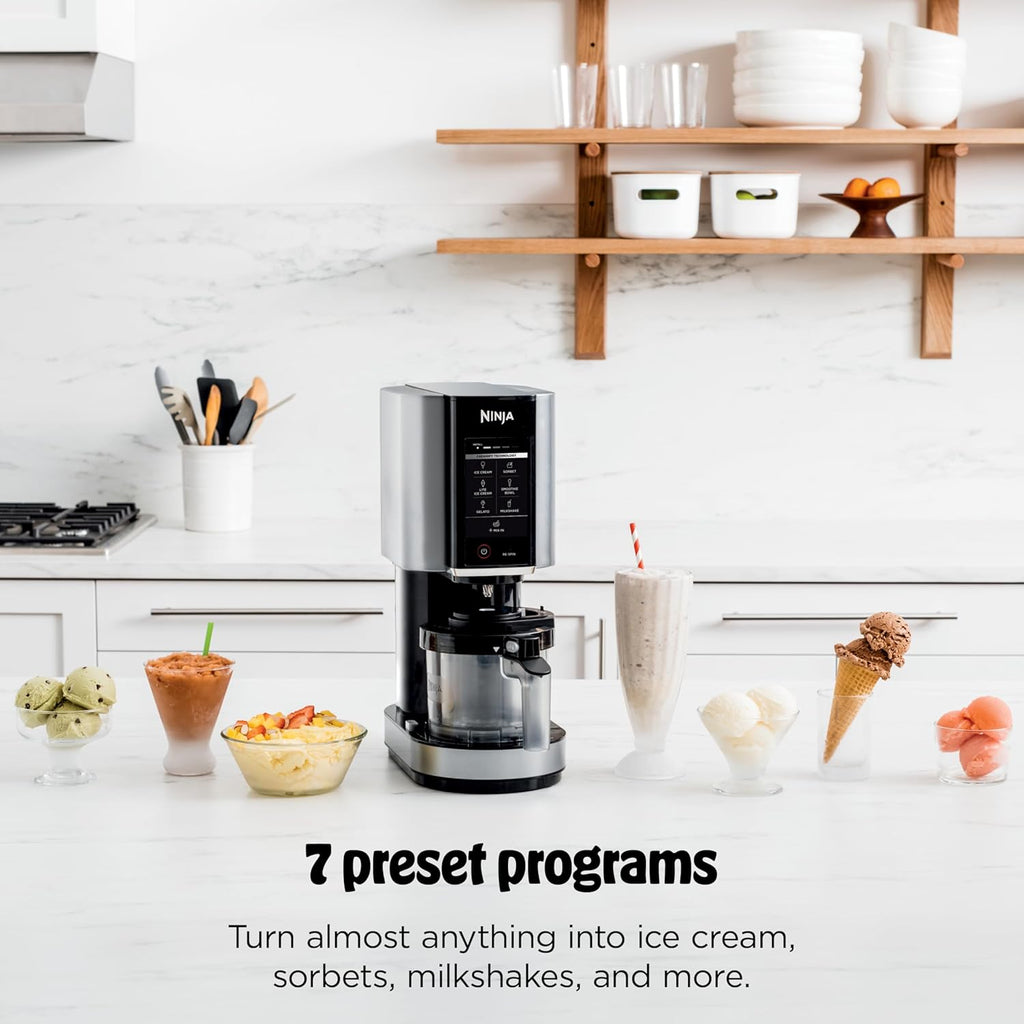 Ninja NC301 CREAMi Ice Cream Maker, for Gelato, Mix-ins