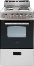 Avanti Electric Range Oven Compact Design, 2.1-Cu.Ft.