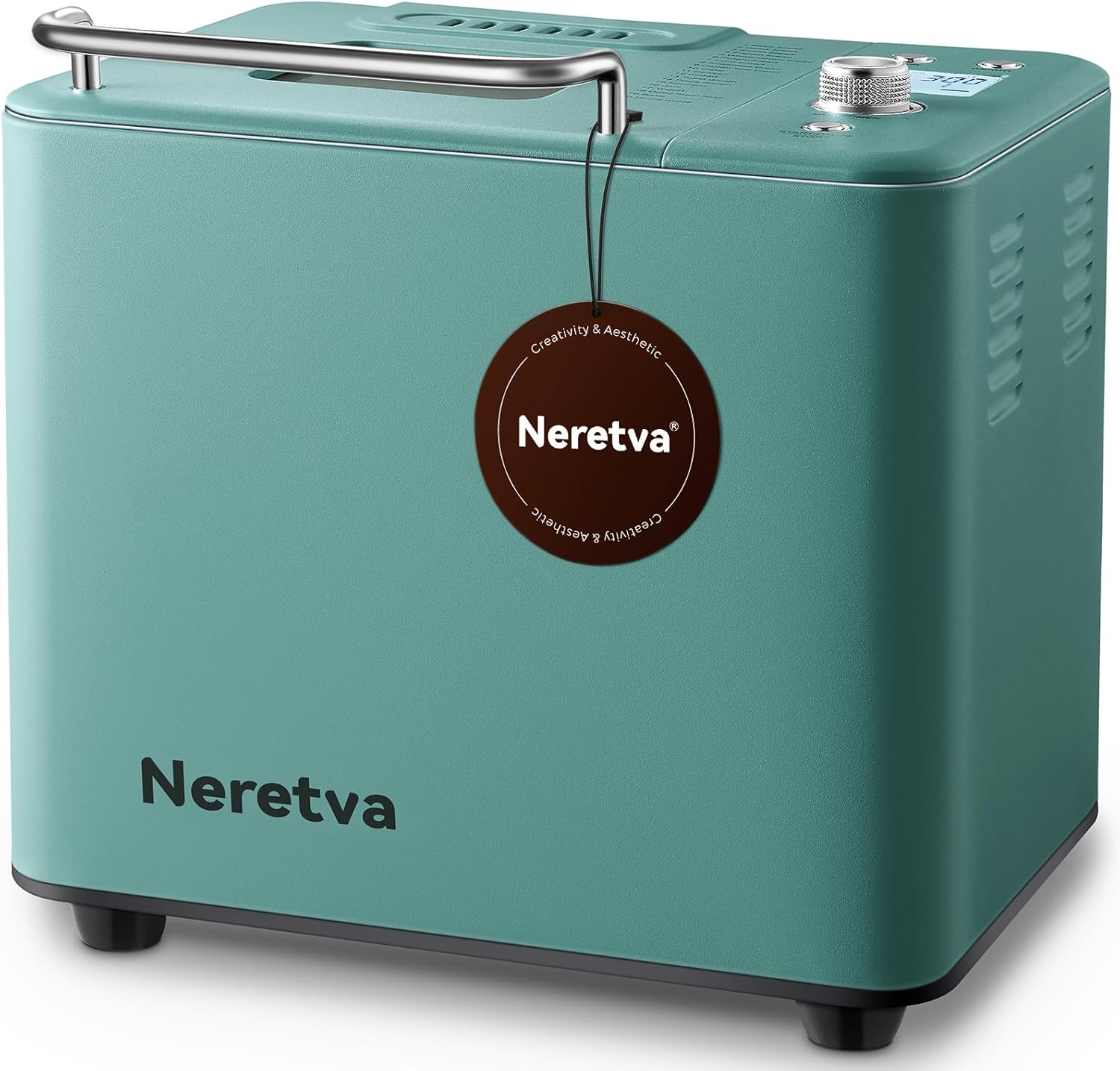 Neretva Bread Maker, 20-IN-1 2LB Bread Machine Dual Heater Bread