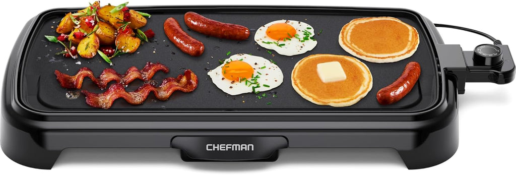 Chefman XL Electric Griddle with Removable Temperature Control