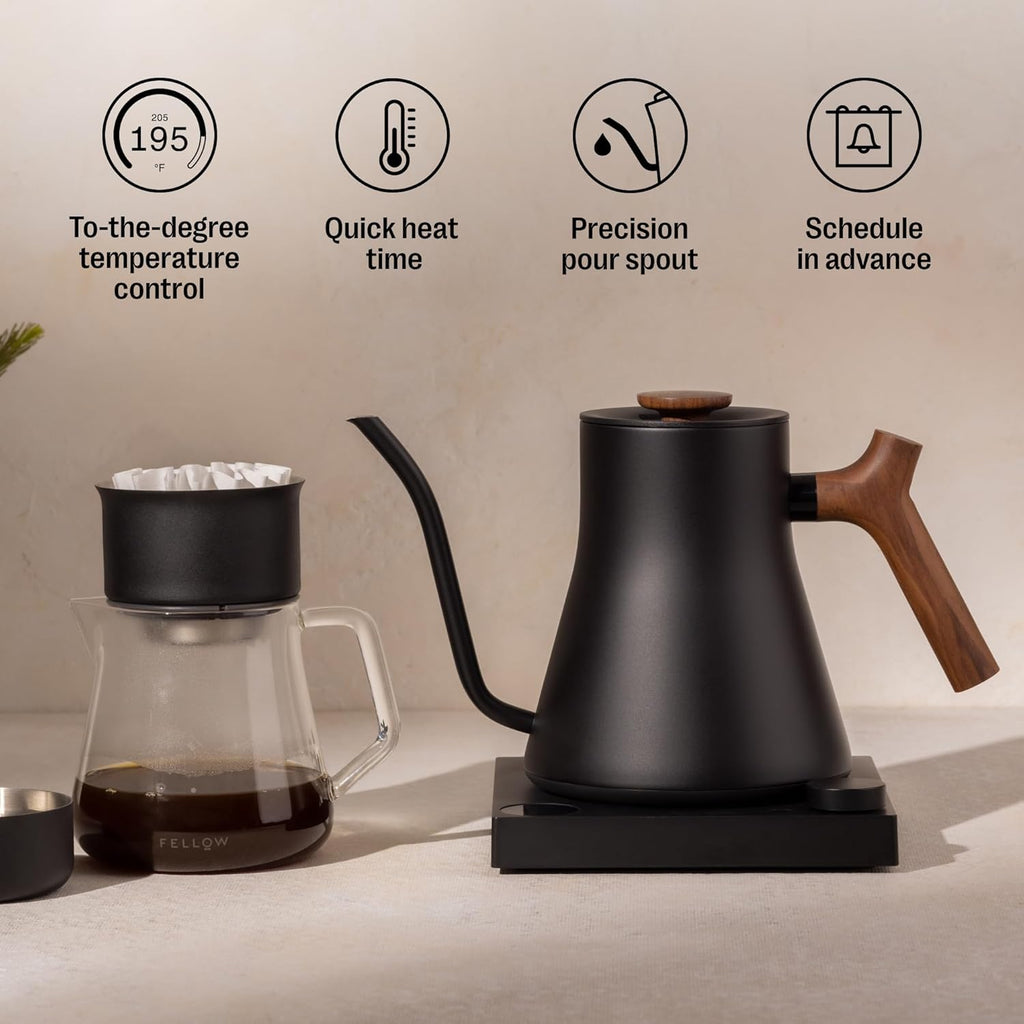 Fellow Stagg EKG Pro Electric Gooseneck Kettle - Pour-Over Coffee and Tea