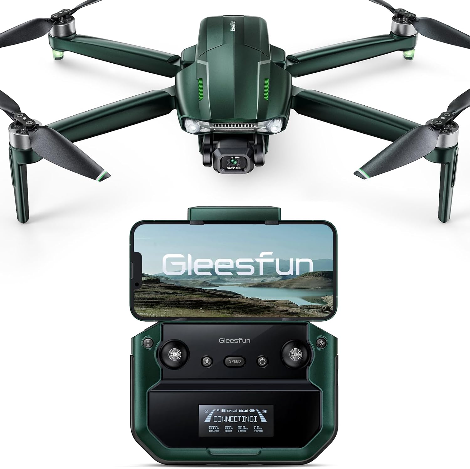 G11PRO 6K Drone with Camera for Adults, 4K/30fps Video, 3-Axis Brushless Gimbal, 70mins Flight Time with 2 Batteries