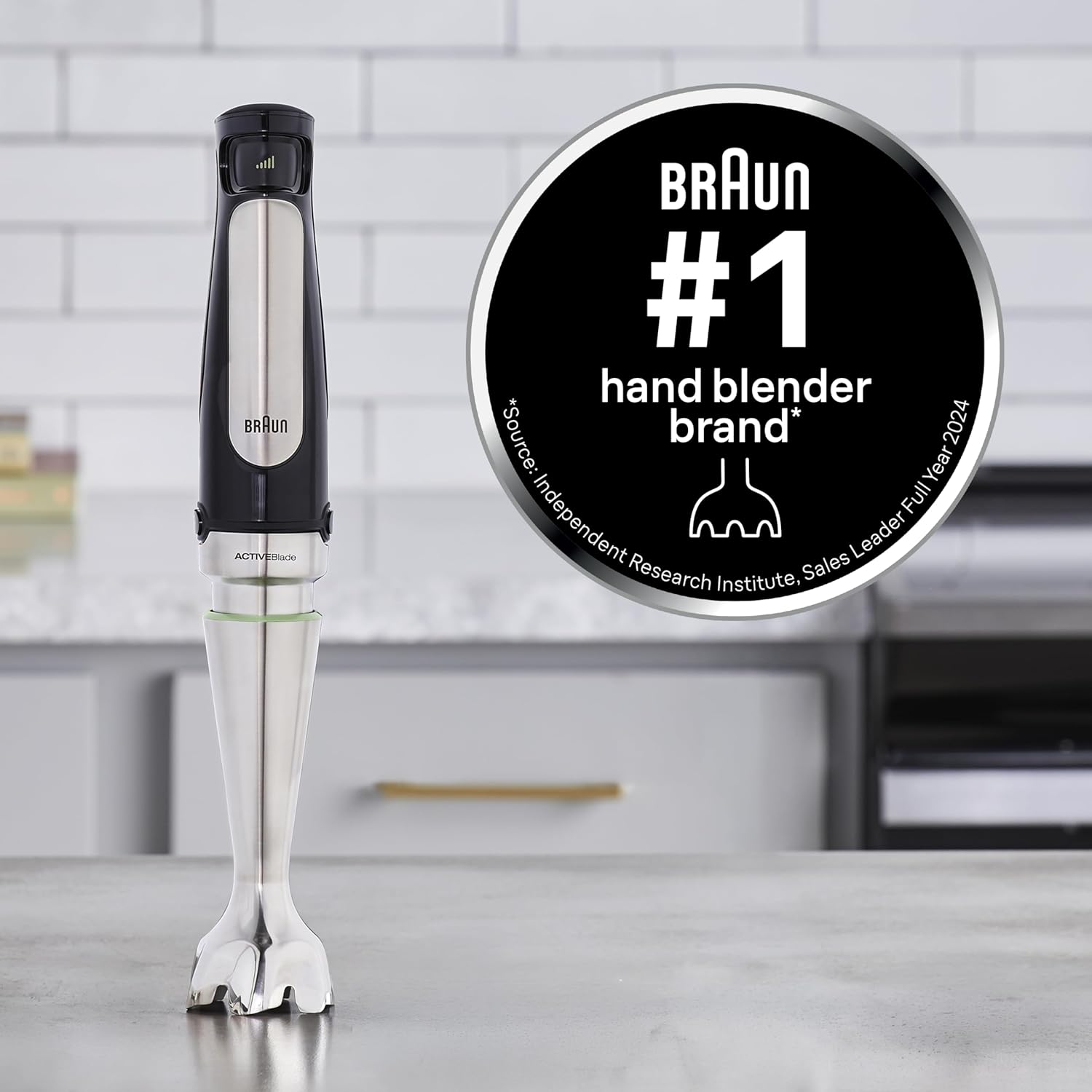 Braun MultiQuick 7 3-in-1 Immersion Blender with Food Processor – Powerful Handheld