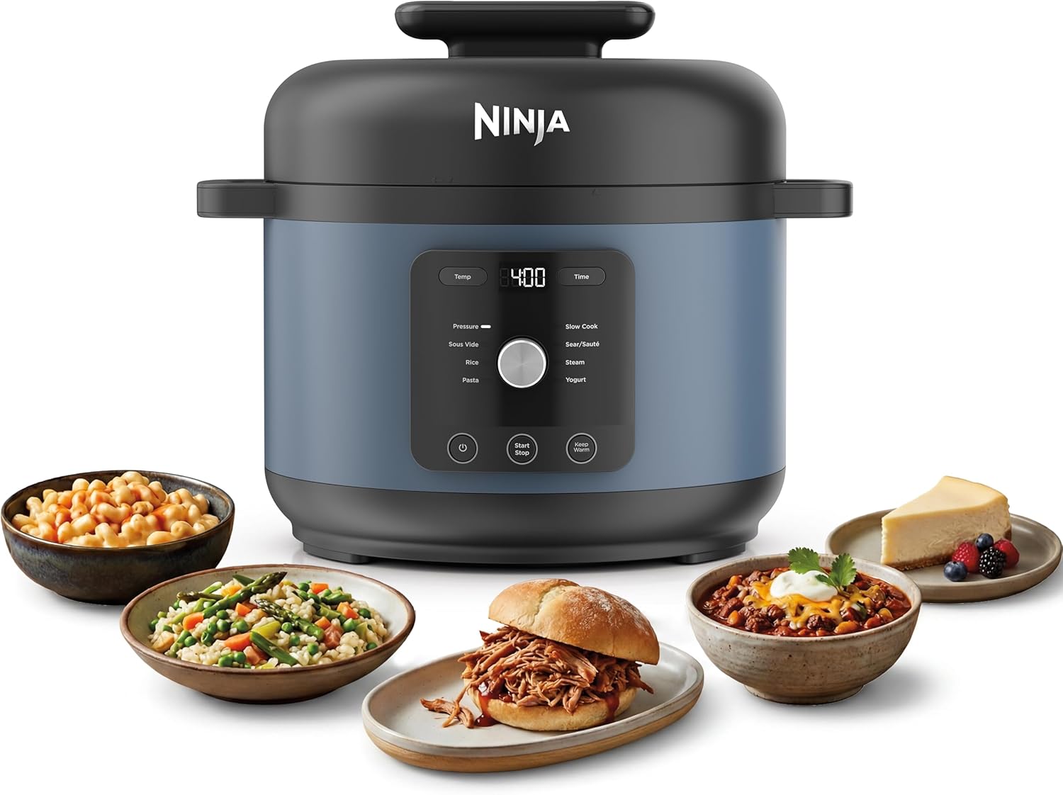 Ninja HyperHeat 9-in-1 Electric Pressure Cooker | 6.5 Qt Multi Cooker with Sear/Sauté