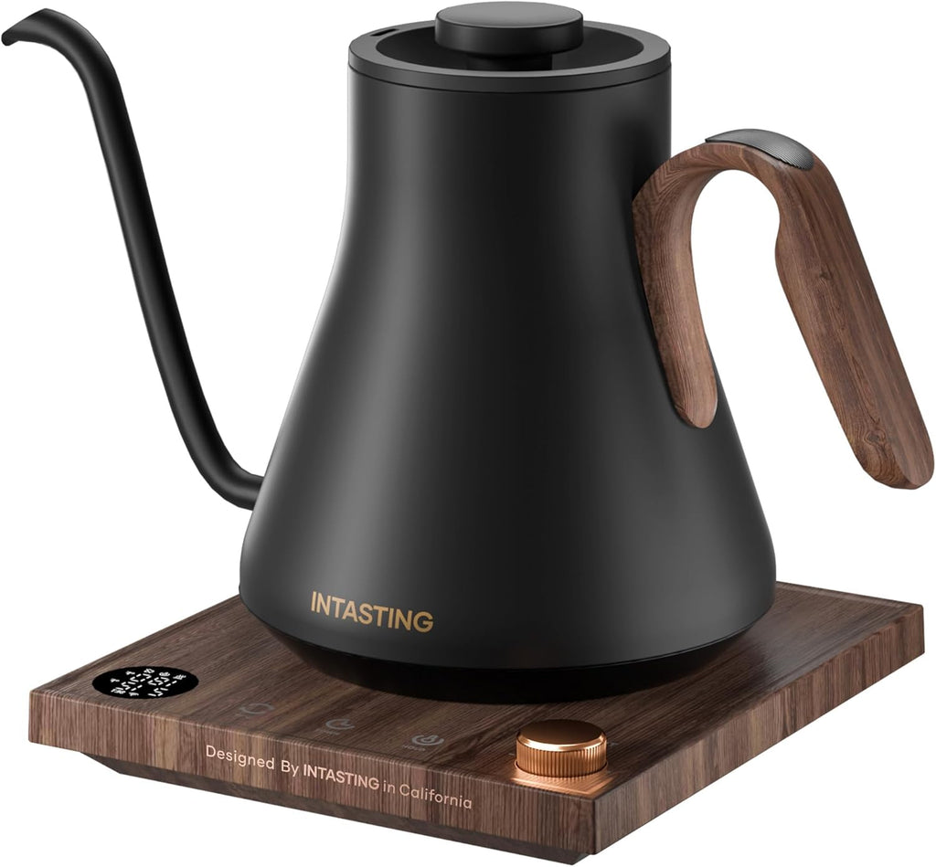 INTASTING Electric Kettle, Gooseneck Electric Kettle, ±1℉ Precise Temperature Control