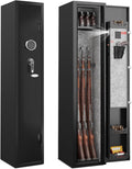KAER 2-3 Gun Safe for Rifles and Pistols,Assembled Rifle Safe for Home | Long Gun Cabinet for Shotguns