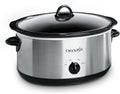 Crock-Pot 7-Quart Manual Slow Cooker, Family Size Serves 8+ People